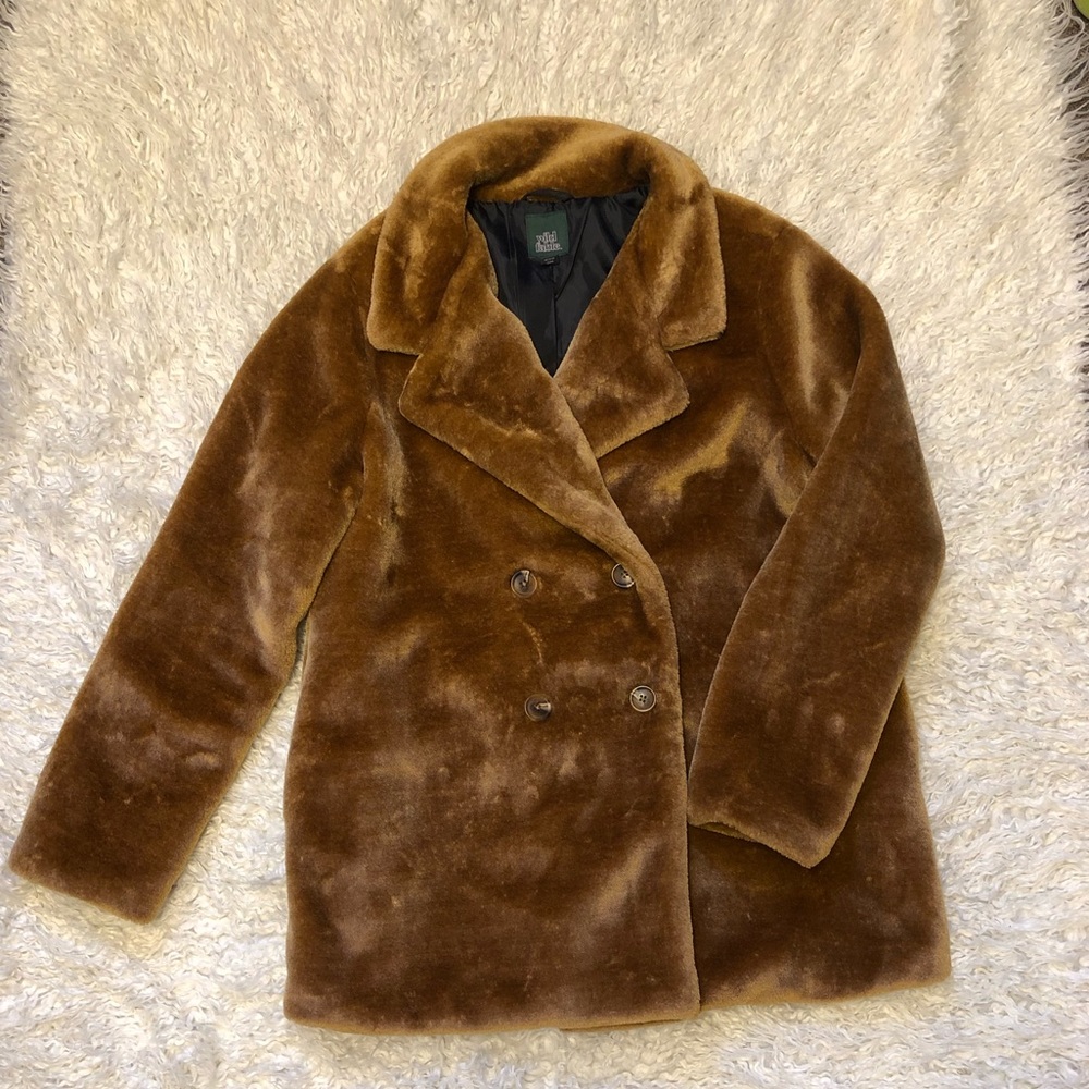 Women’s faux fur jacket